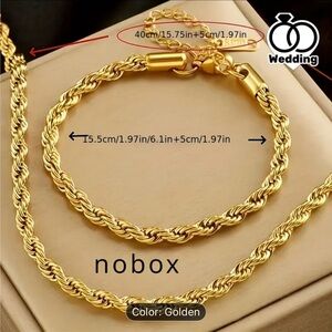 NOBO Golden Rope stainless steel